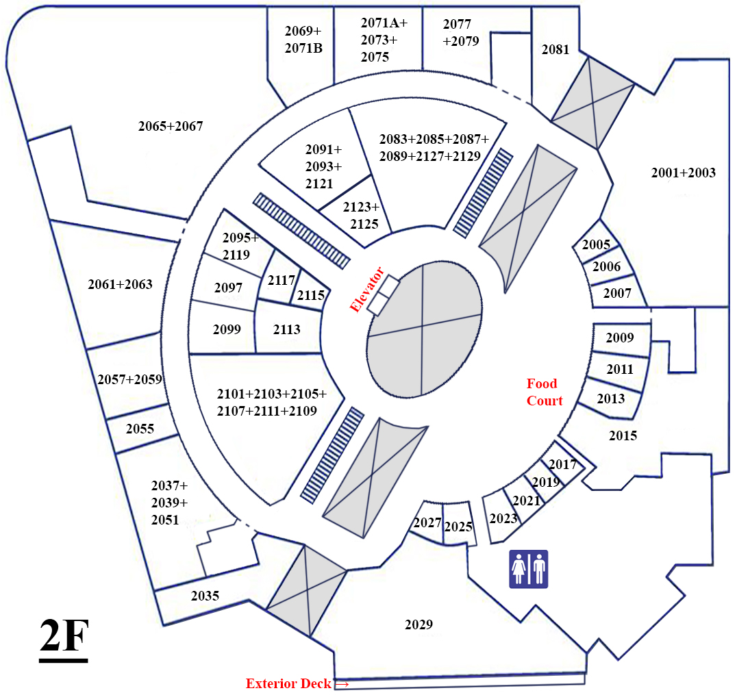 Directory Floor Plan Vancouver Shopping Mall
